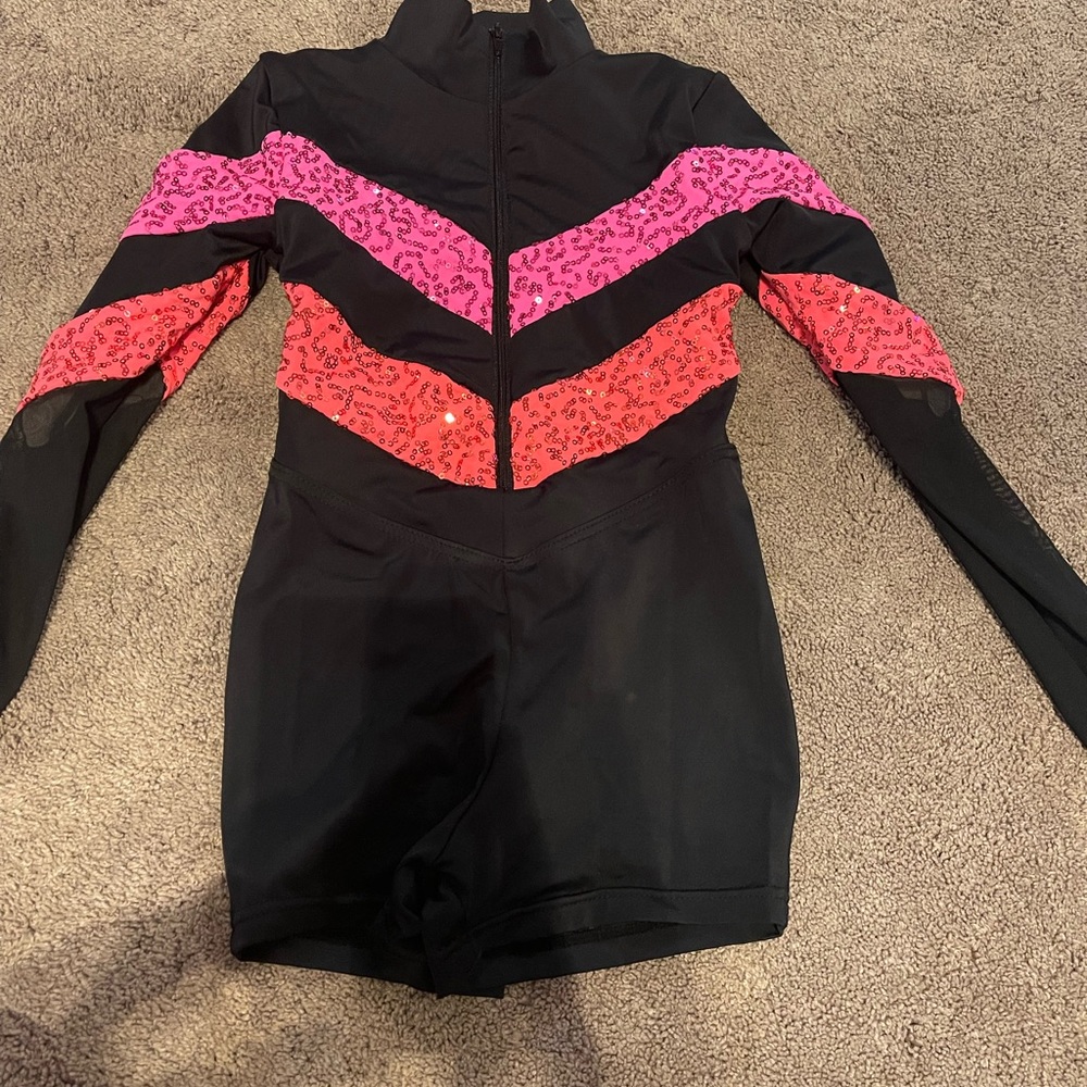 Long sleeve acro unitard